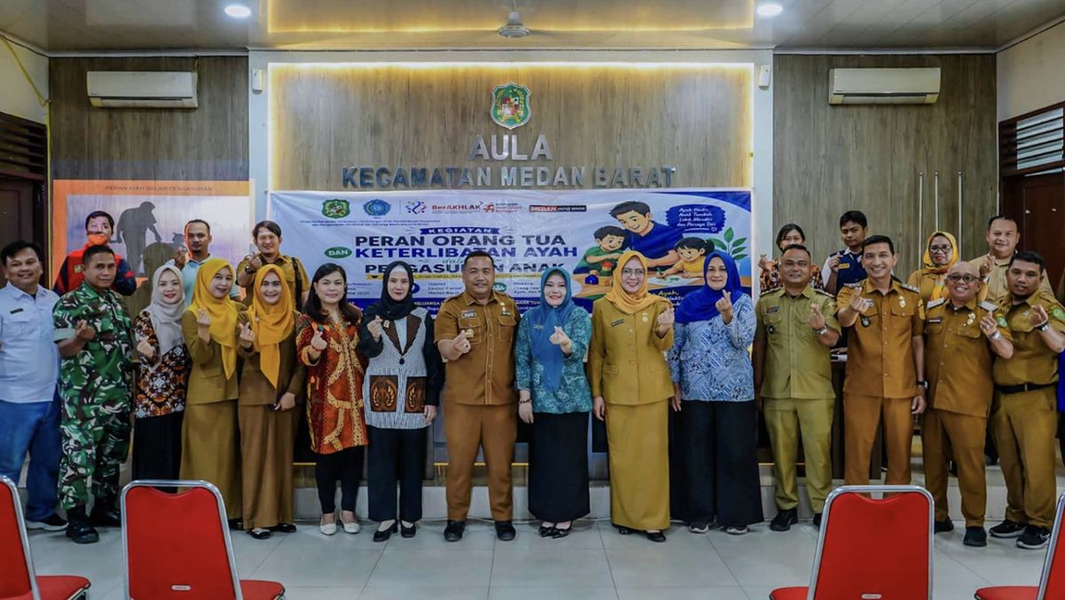 Dinas P3APMP2KB Medan Dorong Peran Ayah dalam Pengasuhan Anak