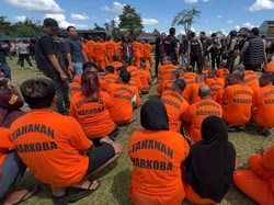 Polda Riau Perang Lawan Narkoba, 557 Tersangka Dibekuk Selama 2 Pekan