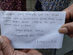 Surat Wasiat dan Uang Ditemukan dalam Ransel Isi Jasad Bayi di Banyuwangi