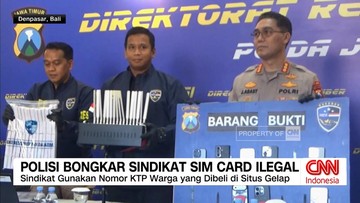 VIDEO: Polisi Bongkar Sindikat SIM Card Ilegal dan Pencurian Data NIK