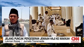 VIDEO: Jelang Puncak Pergerakan Jemaah Haji Indonesia ke Makkah