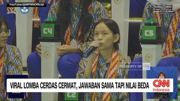 VIDEO: Viral Lomba Cerdas Cermat, Jawaban Sama tapi Nilai Beda