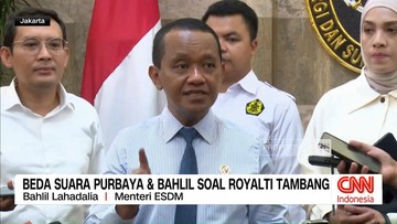 VIDEO: Beda Suara Purbaya dan Bahlil Soal Royalti Tambang