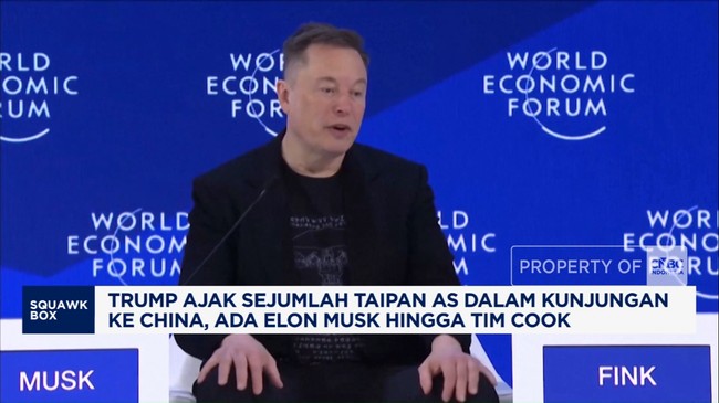 Video: Trump Ajak Sejumlah Taipan AS dalam Kunjungan ke China