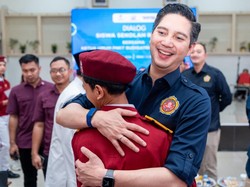 Tinjau Sekolah Rakyat di Bekasi, Budisatrio Beri Motivasi Para Siswa