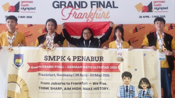 Tekun Berlatih, Empat Siswa SMPK 4 PENABUR Borong Medali Olimpiade Internasional