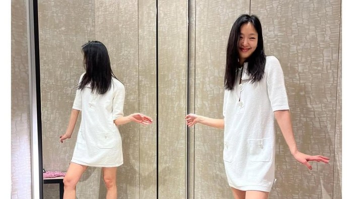 Get The Look: Inspirasi Summer Style dari Kim Go Eun yang Sporty Chic