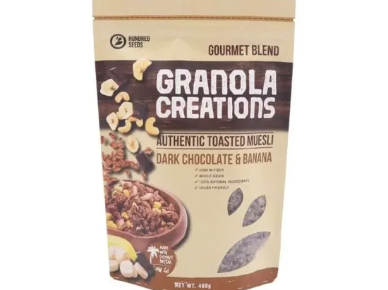 Granola Dark Choc & Banana, Pilihan Sarapan Praktis dengan Rasa Nikmat