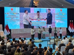 Prabowo Senang Hadiri Acara Penyerahan Duit Sitaan ke Kas Negara