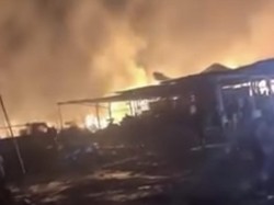 9 Kios di Pasar Agro Enrekang Ludes Terbakar, Kerugian Capai Rp 450 Juta