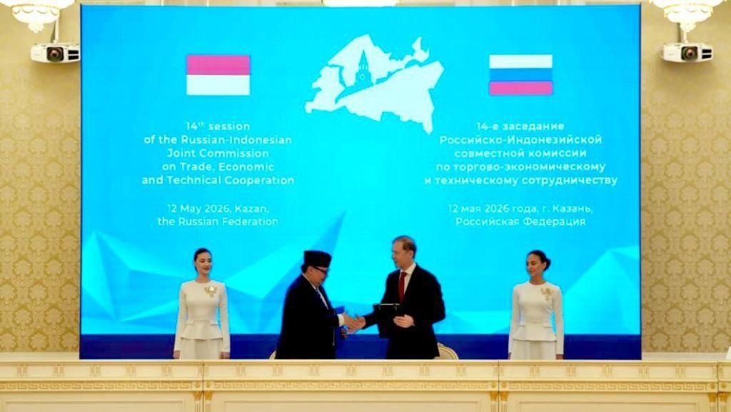 RI-Rusia Perkuat Kerja Sama Strategis Lewat Agreed Minutes SKB Ke-14
