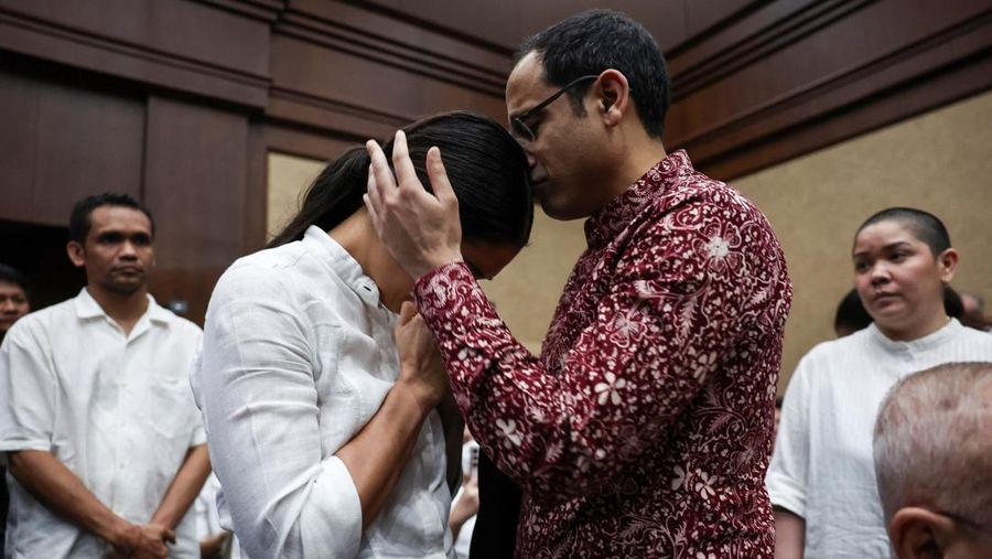 Mantan Menteri Pendidikan, Kebudayaan, Riset, dan Teknologi Nadiem Anwar Makarim dituntut balasan 18 tahun penjara saat sidang lanjutan di Pengadilan Tipikor, Jakarta, Rabu (13/5/2026). Jaksa menyakini Nadiem bersalah dalam kasus dugaan tindak pidana