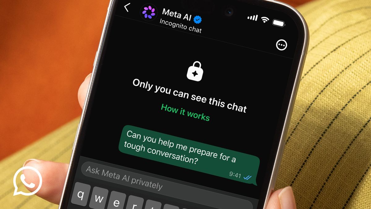 Meta Rilis Incognito Chat di WhatsApp, Obrolan dengan AI Makin Privat