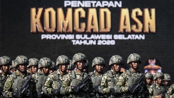 FOTO: 500 ASN Sulsel Resmi Ditetapkan Jadi Komcad