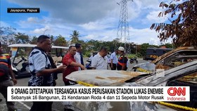 VIDEO: 9 Orang Jadi Tersangka Perusakan Stadion Lukas Enembe