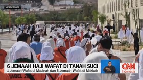 VIDEO: 6 Jemaah Haji Wafat di Tanah Suci