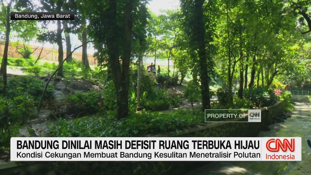 VIDEO: Bandung Dinilai Masih Defisit Ruang Terbuka Hijau