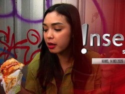 Insert Siang: Dari Rujak Sampai Burger, Claudia Andhara Siang Bolong Kalap Jajan!
