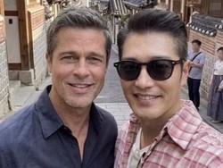 Selfie Bareng Brad Pitt Ternyata Hasil AI, Jeong Yoon Min Langsung Klarifikasi