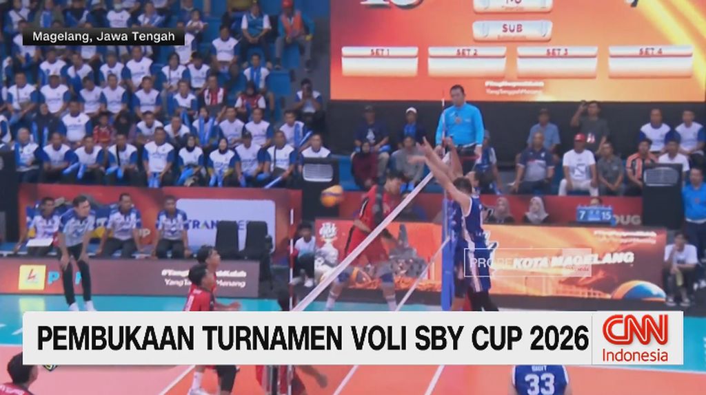 VIDEO: Pembukaan Turnamen Voli SBY Cup 2026