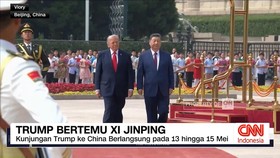 VIDEO: Trump Tiba di China untuk Pembicaraan Berisiko Tinggi