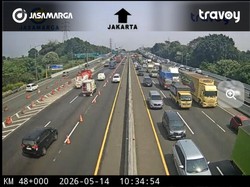 Long Weekend, Tol Japek Km 47 hingga Dawuan Km 65 Diterapkan Contraflow