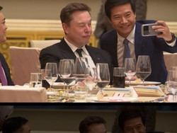 Jadi MC, Tim Cook sampai Bos Xiaomi Minta Foto Bareng Elon Musk
