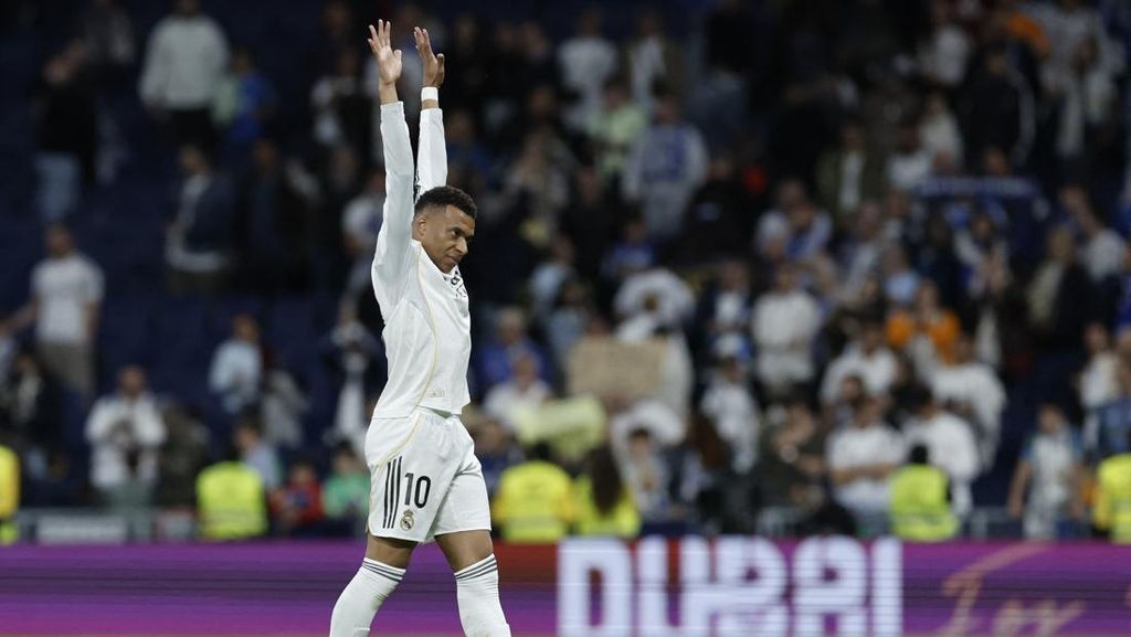 Hasil Liga Spanyol: Mbappe Dicemooh Fans, Real Madrid Hajar Oviedo