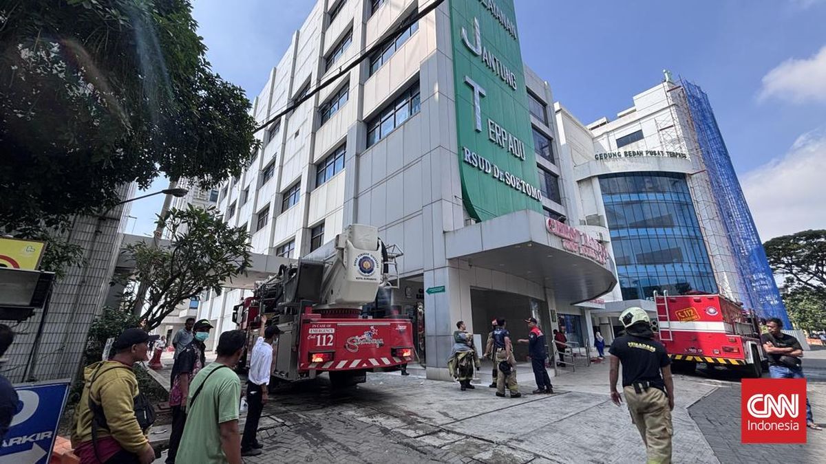 RSUD Dr Soetomo Surabaya Kebakaran, 1 Pasien ICU Meninggal