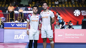 FOTO: Aksi Leo/Daniel, Wakil Terakhir Indonesia di Thailand Open