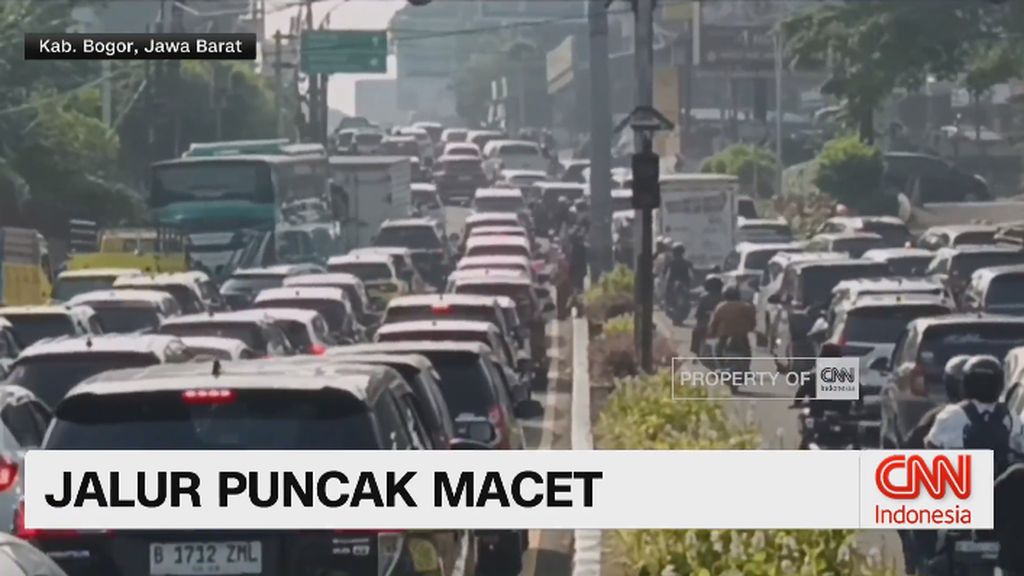 VIDEO: Libur Panjang, Jalur Puncak dan Tol Cikampek Macet
