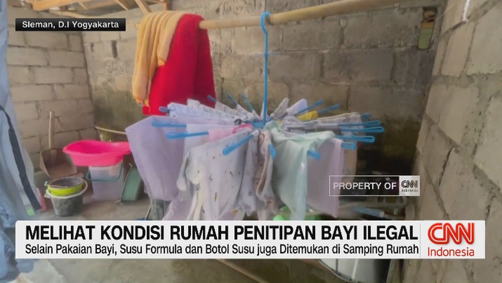 VIDEO: Melihat Kondisi Rumah Penitipan Bayi Ilegal