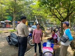 Polisi Bekuk 3 Jukir Liar di Kompleks Pemkab Bandung Saat Libur Panjang