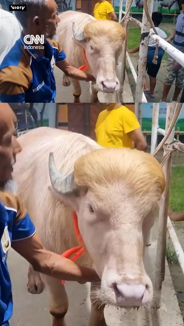 Viral Penampakan Sapi Mirip Donald Trump Bikin Ramai Bangladesh