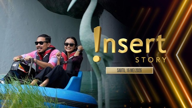 Insert Story: Uji Adrenalin! Fadi Iskandar Meluncur dari Perosotan 30 Meter
