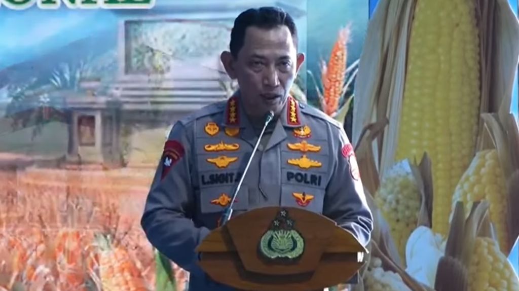 Kapolri Ungkap Panen Jagung dan Bangun Ribuan SPPG di Depan Prabowo