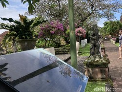 Turis Keluhkan Papan Informasi Situs di Kertha Gosa Klungkung Tak Terbaca