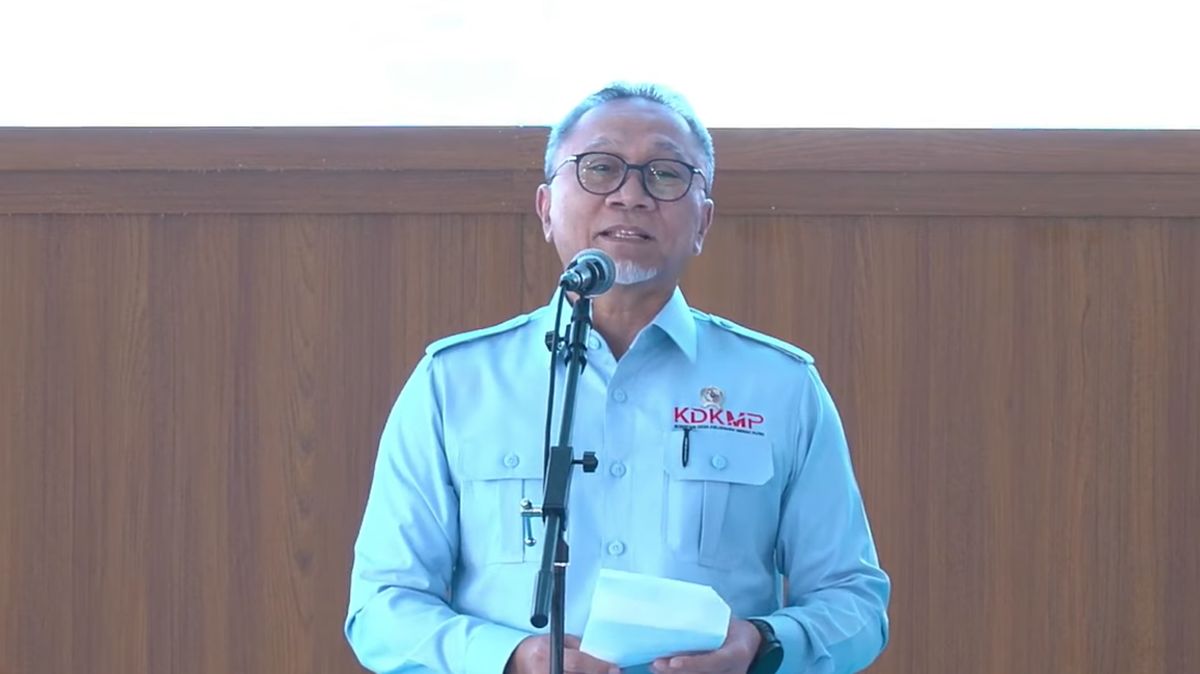 Zulhas Target 30 Ribu Koperasi Merah Putih Rampung 16 Agustus