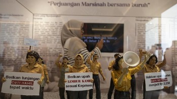 FOTO: Melihat Museum Marsinah di Nganjuk