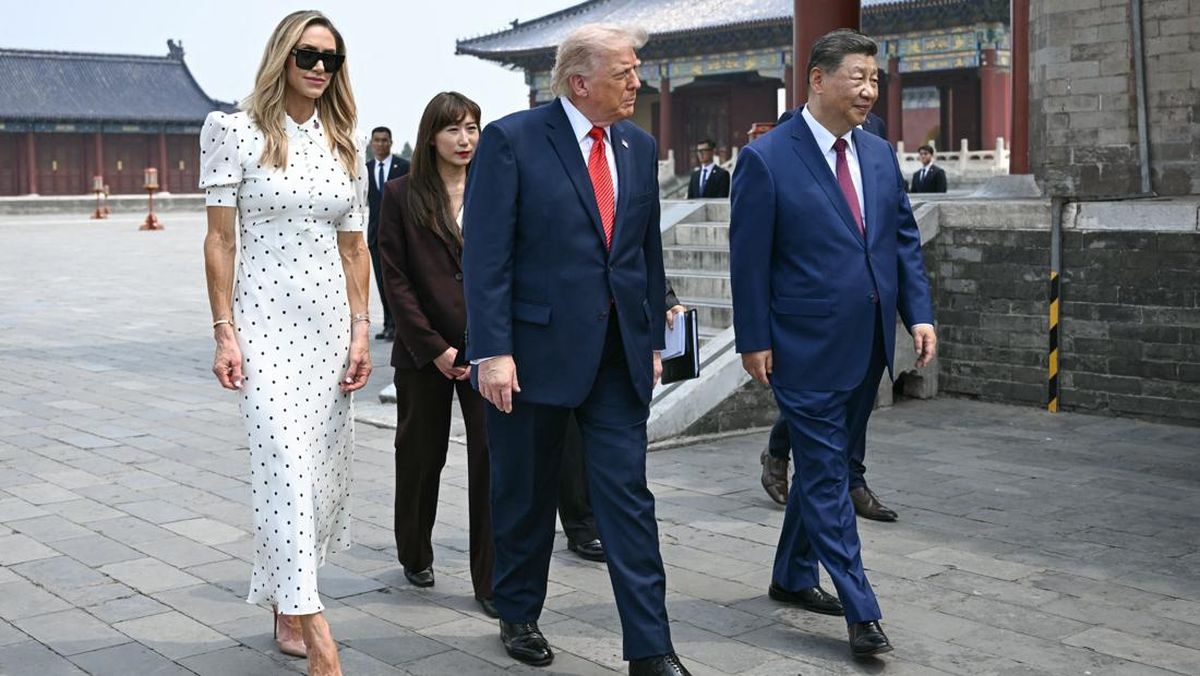 Chaos di Balik Panggung Pertemuan Xi-Trump, Gaduh Depan Kuil Surga
