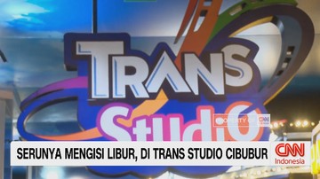VIDEO: Serunya Mengisi Libur, di Trans Studio Cibubur