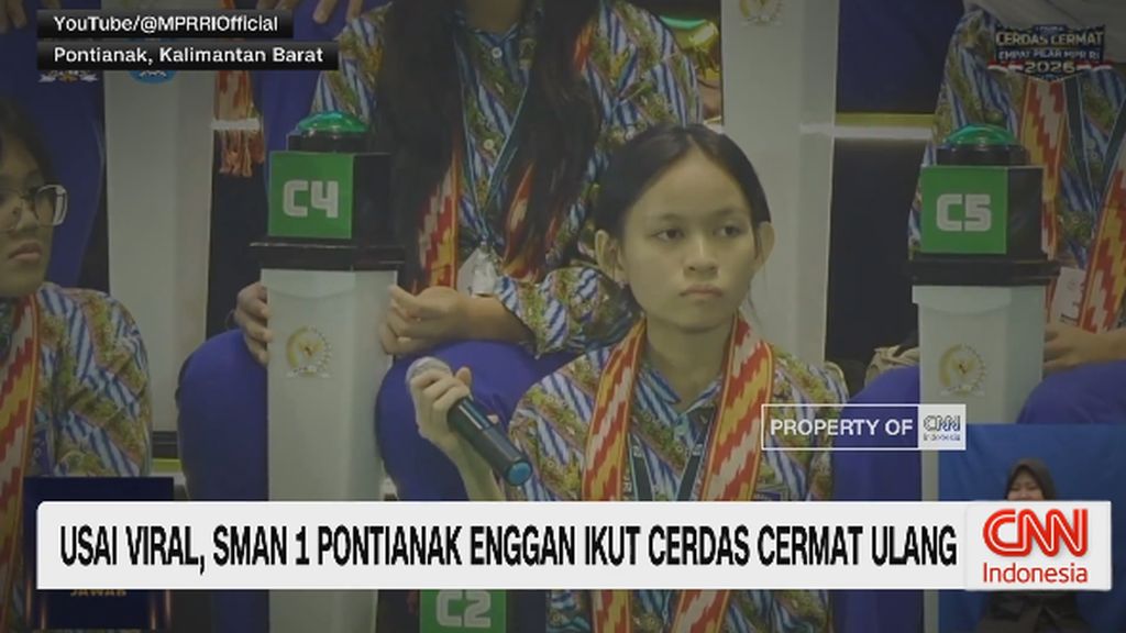 VIDEO: Usai Viral, SMAN 1 Pontianak Enggan Ikut Cerdas Cermat Ulang