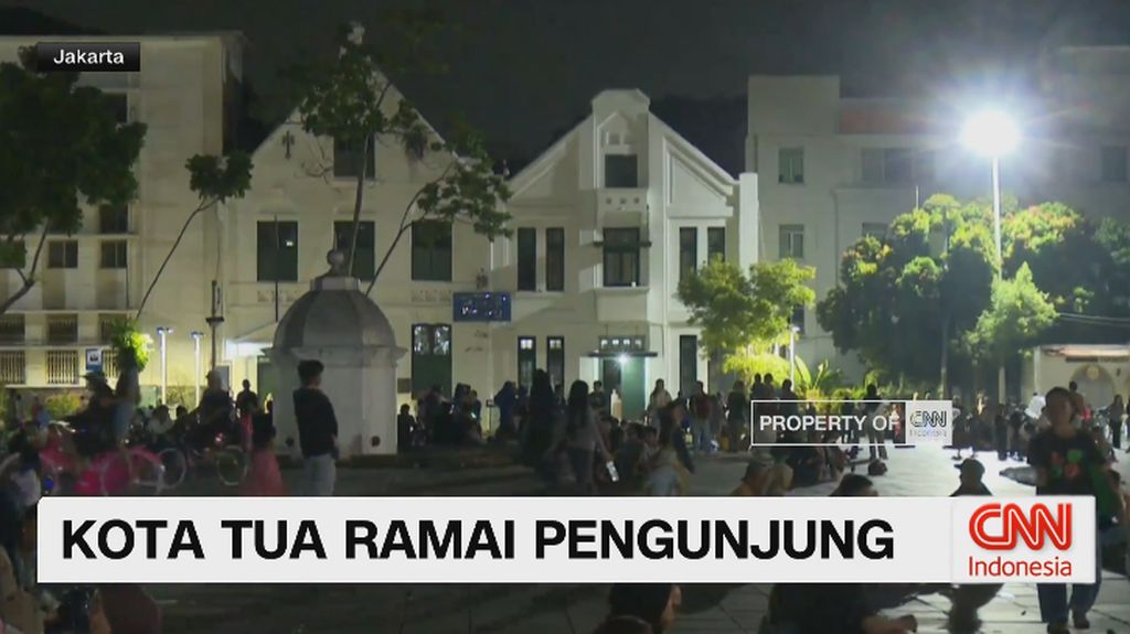 VIDEO: Kota Tua Jakarta Dipadati Wisatawan Saat Long Weekend