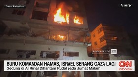 VIDEO: Buru Komandan Hamas, Israel Serang Gaza Lagi