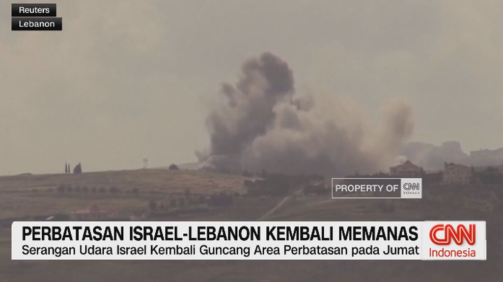 VIDEO: Perbatasan Israel-Lebanon Kembali Memanas, PBB Kecam