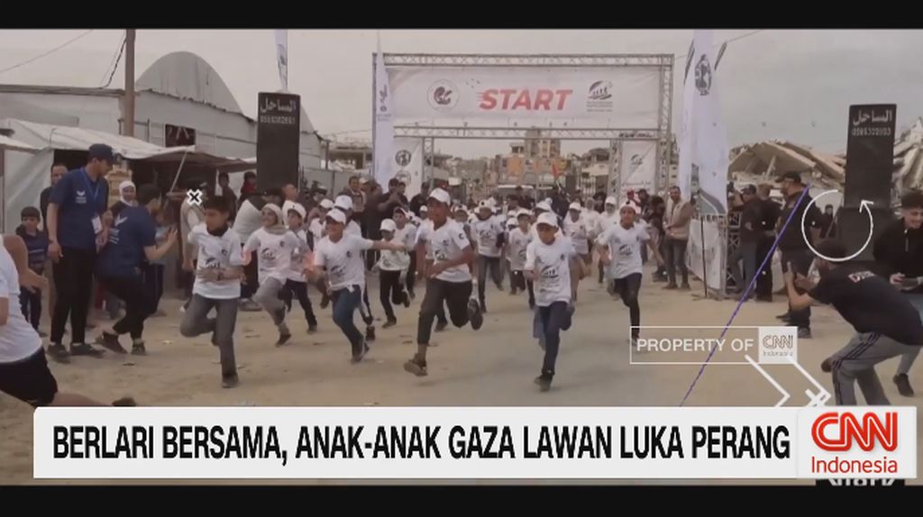 VIDEO: Berlari Bersama, Anak-anak Gaza Lawan Luka Perang