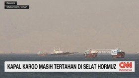 VIDEO: Kapal Kargo Masih Tertahan di Selat Hormuz