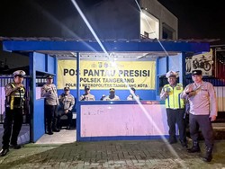 Cegah Gangguan Kamtibmas, Polisi Siagakan 22 Pos Pantau di Kota Tangerang