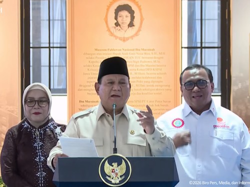 Prabowo Puji Prestasi Mentan, Beri Candaan Anak Petani: Di Sawah Terus