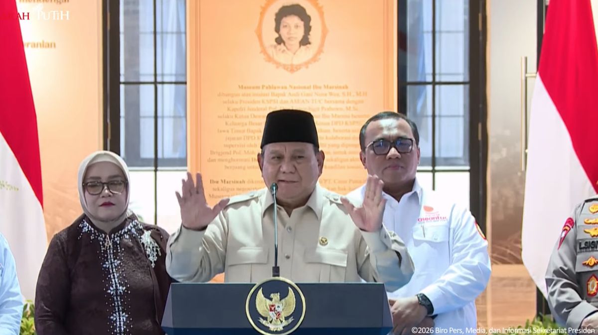Canda Prabowo ke Jumhur: Bolak-balik Dipenjara, Sekarang Jadi Menteri